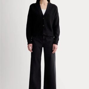 Everlane BOXY CARDIGAN IN EVERYDAY COTTON